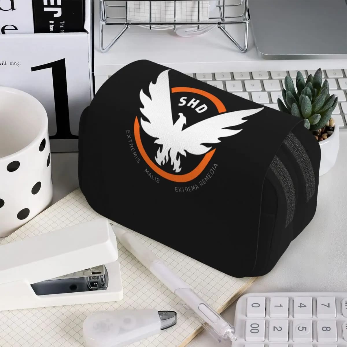 Astuccio The Division Shd Strategic Homeland Division per bambini, astuccio per la scuola, astuccio per matite, articoli di cancelleria, astuccio portapenne