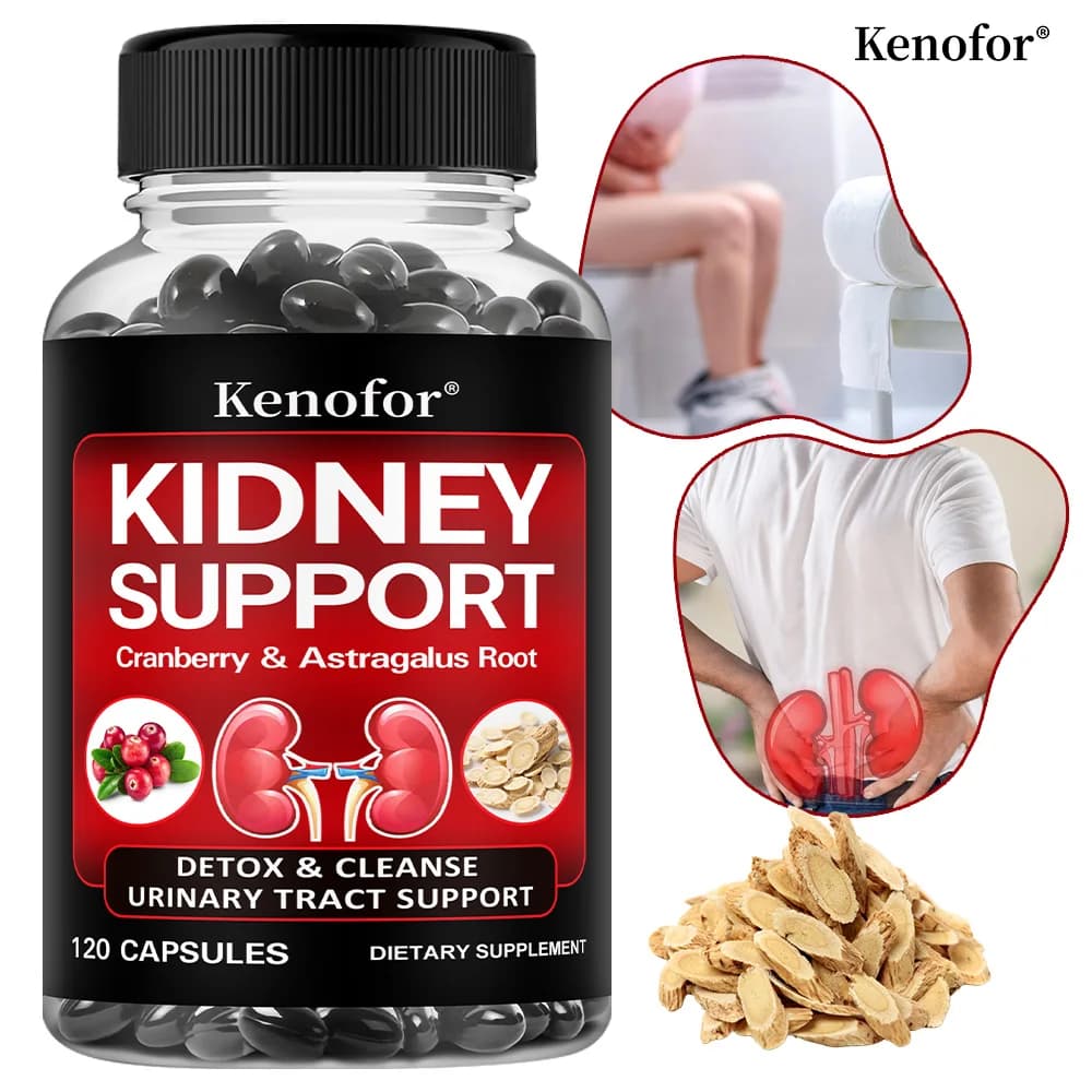 Detox and repair for kidney cleansing,: liver cleansing, detoxification, kidney health support and urinary tract, supports immune health