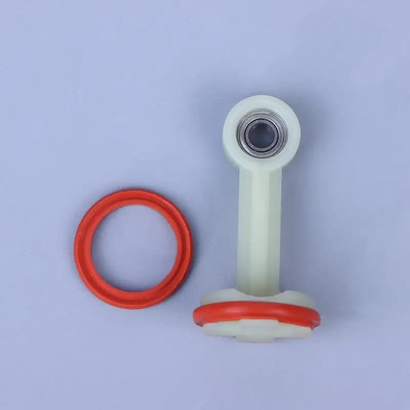 Pistone dell'ingranaggio pneumatico del cilindro dell'anello della pompa gonfiabile di plastica per la pompa gonfiabile 2 Anello di tenuta dell'asta di collegamento della pompa elettrica 19-cyli