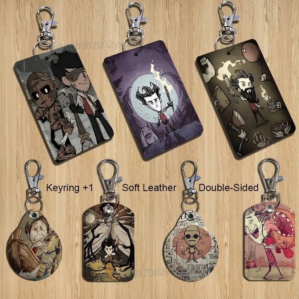 Portachiavi con custodia protettiva per schede HP SAN Don't Starve, per serrature e accessi, ideale come regalo di sicurezza