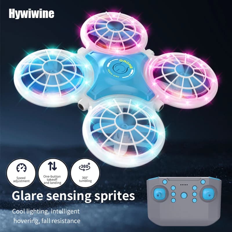Mini Drone Flash 3D Flip 2.4G 4CH Elicottero telecomandato Mantenimento dell'altitudine Rc Quadcopter Aereo Giocattoli per bambini Per bambini Natale