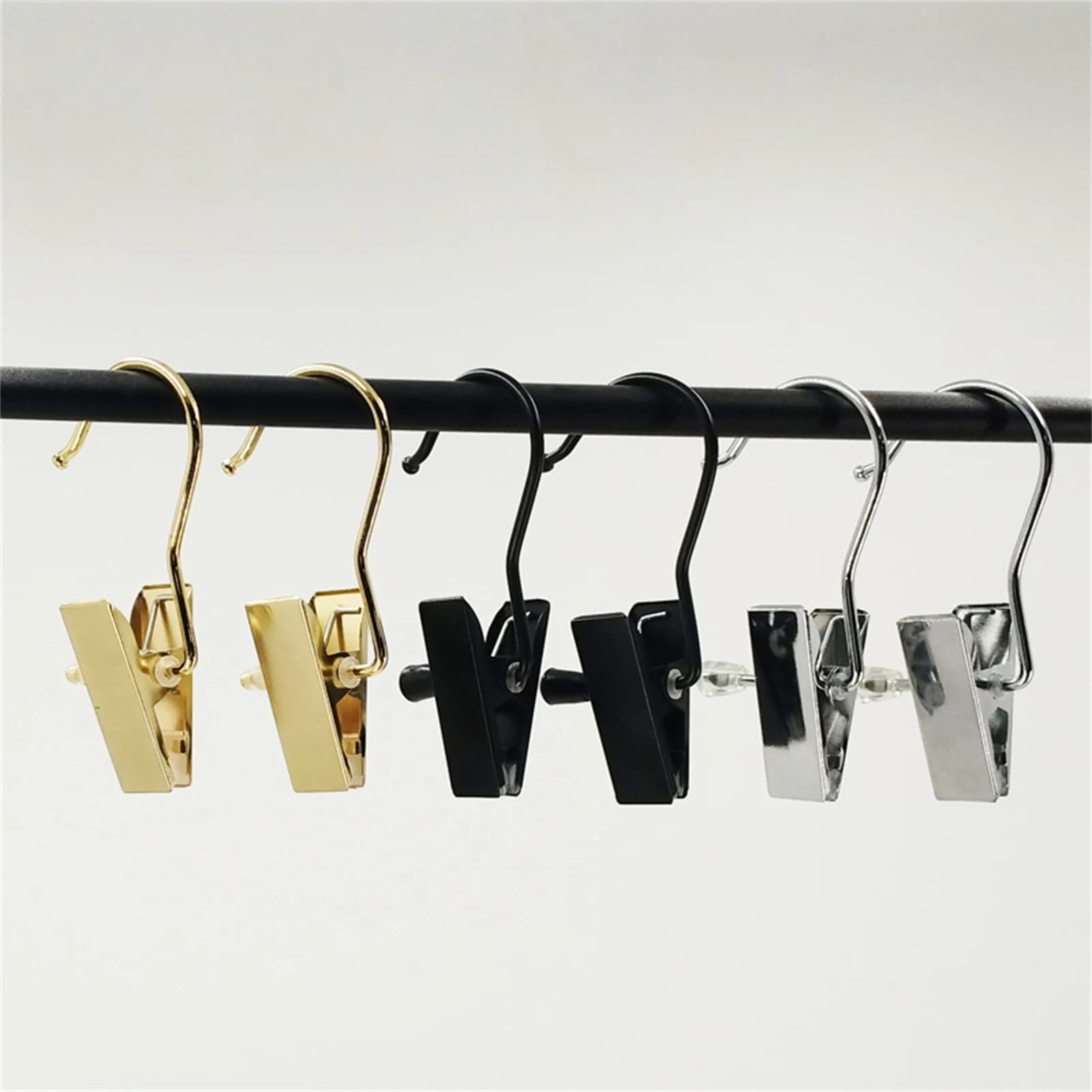 Ganci per mollette appese Clip robuste e mollette per bucato antigoccia per viaggi all'aperto in cucina domestica
