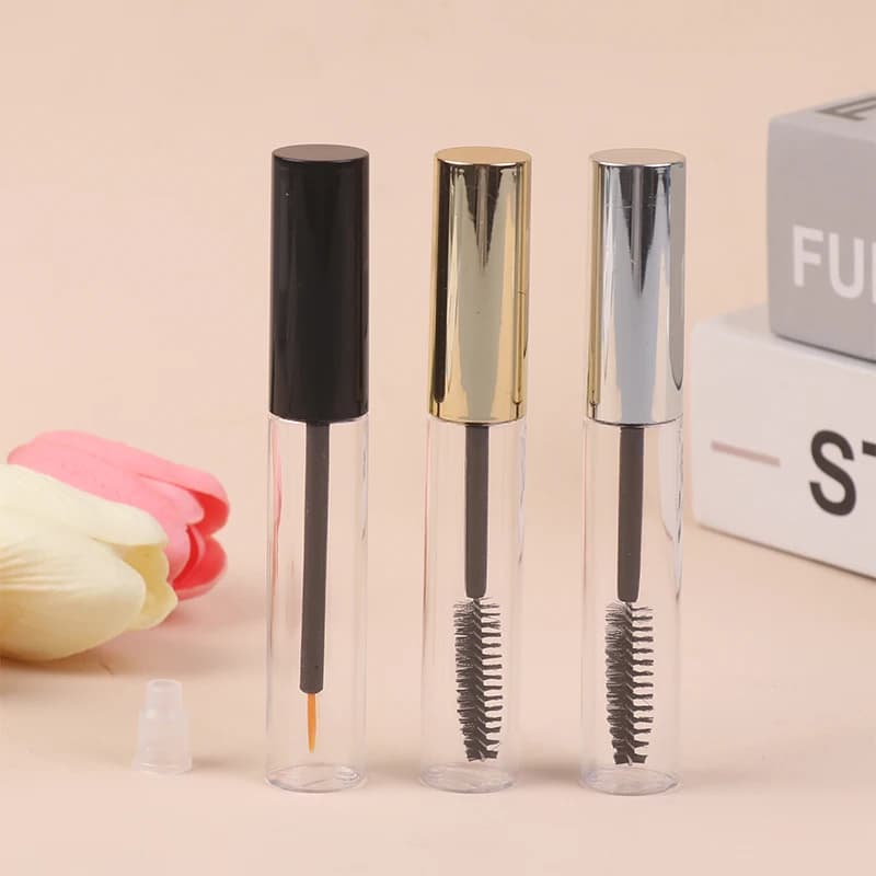 10ML Refillable Empty Mascara Tube Liquid Eyelash Bottle DIY Cosmetic Storage Makeup Accessories