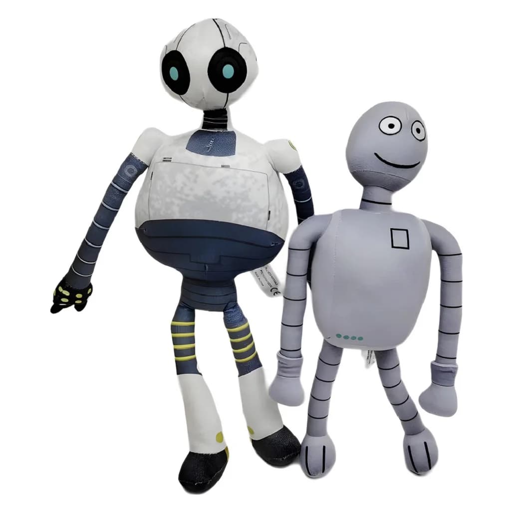 Hot The Wild Robot giocattoli di peluche film e TV animali di peluche simpatici giocattoli per bambole di peluche Roz simulati per bambini regalo di compleanno arredamento della camera