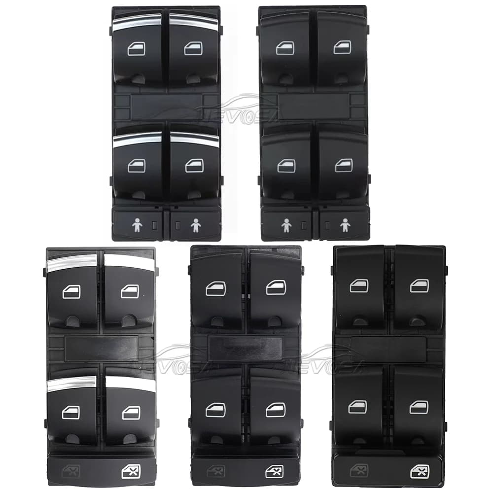 NEVOSA 4F 0959851 F Per Audi A3 8P SPORTBACK A6 C6 S6 RS6 B7 4F 4G C6 Q7 2008 Interruttore alzacristallo elettrico 4F 0959851 8ED 959851 8E 0959851 B