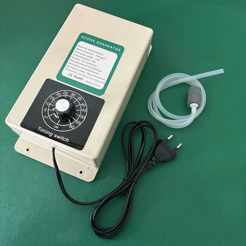 Depuratore d'acqua per uso domestico con generatore di ozono da 2000 mg/h