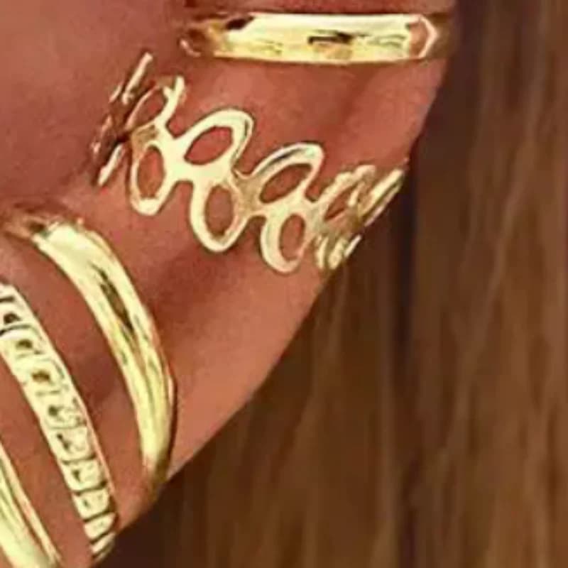 5 pezzi/set di gioielli in lega con polsino dell'orecchio dalla personalità semplice, accessori classici per le orecchie per le donne, abbigliamento quotidiano per le feste