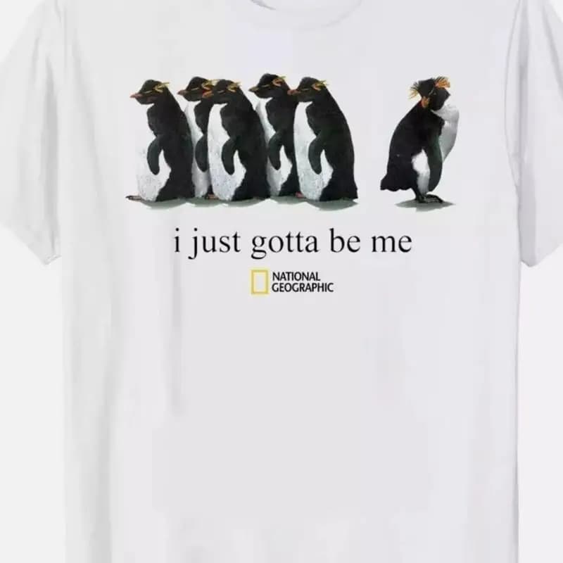 Maglietta I Just Gotta Be Me Penguin