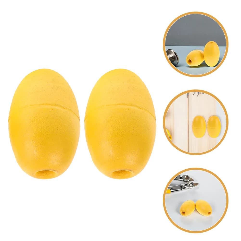 Set di 5 Boe Galleggianti Ovali per Kayak, Ancore Stabilizzanti per Acqua Dolce e Salata, Nautica, Pesca, Immersioni, Piscina, Molo, Uso Marino