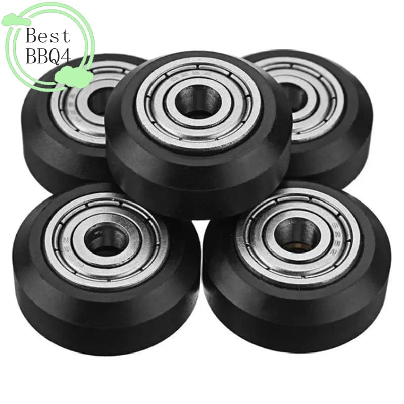 (BBQ4) Puleggia in POM CNC con cuscinetto per profilo in alluminio V-Slot, ruota grande e piccola, per stampante 3D Ender3 V2