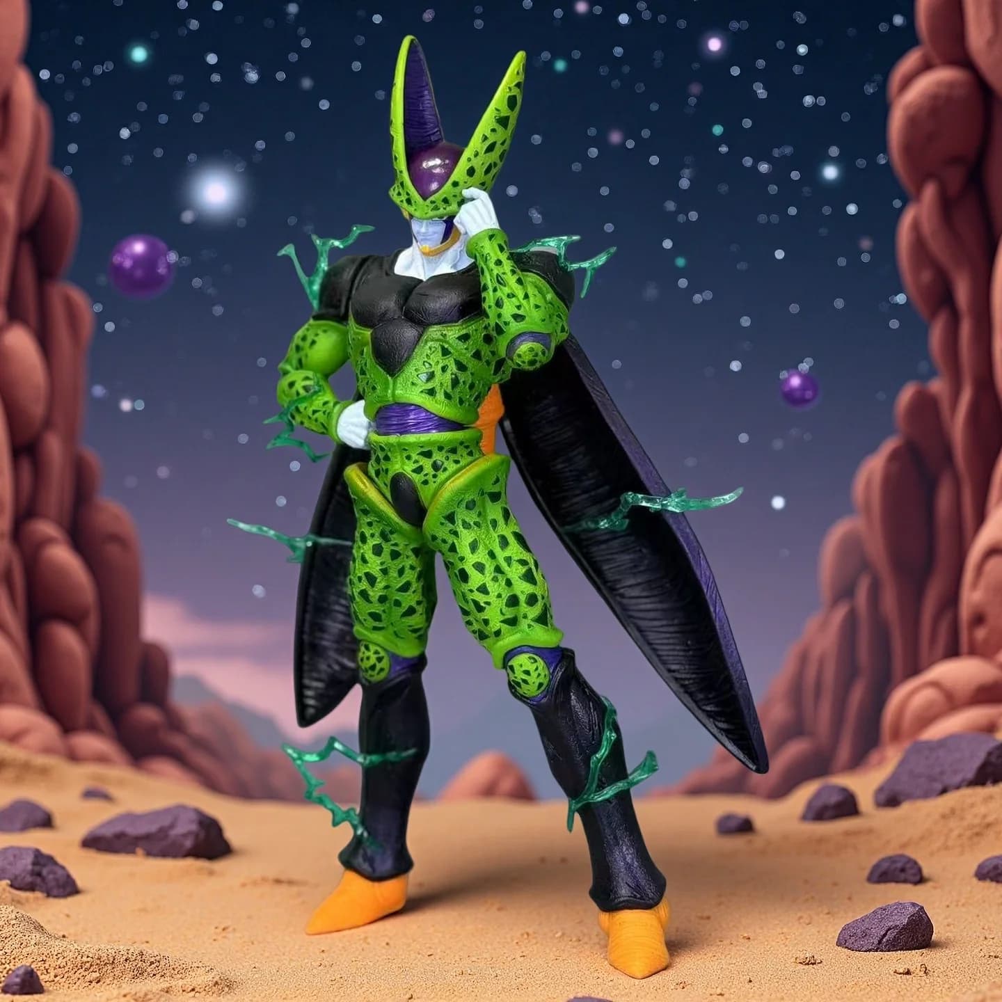30 cm Dragon Ball Anime Figura Destiny Duel Standing Pose Shalu Action Figure Super Saiyan Giocattoli per bambini Regali per bambini