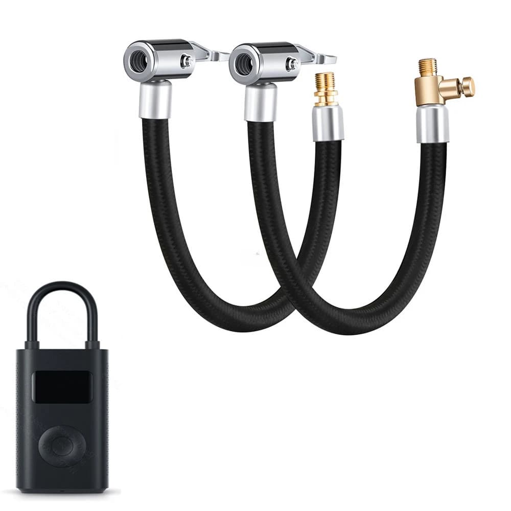 Per Xiaomi Compressore d'aria elettrico 1S 2 Adattatore flessibile per tubo di gonfiaggio per pneumatici, adattatore per tubo flessibile per pompa di gonfiaggio compatibile