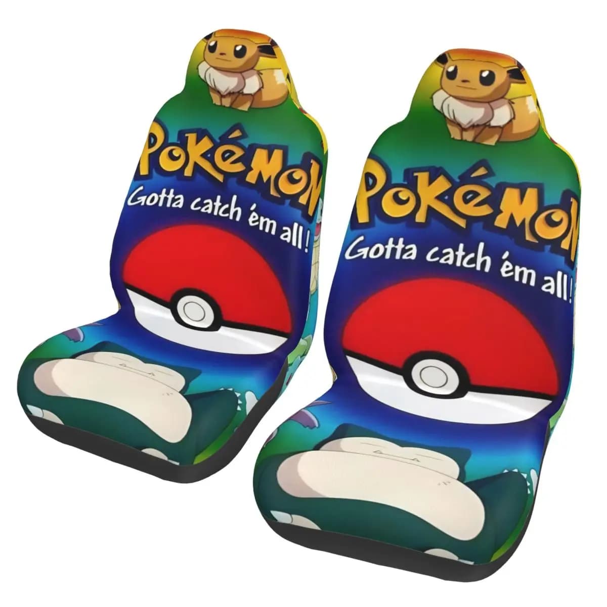 Universal Poke-Mon Car Covers, Auto Accessories in AUTOYOUTH Kawaii with Game Reasons