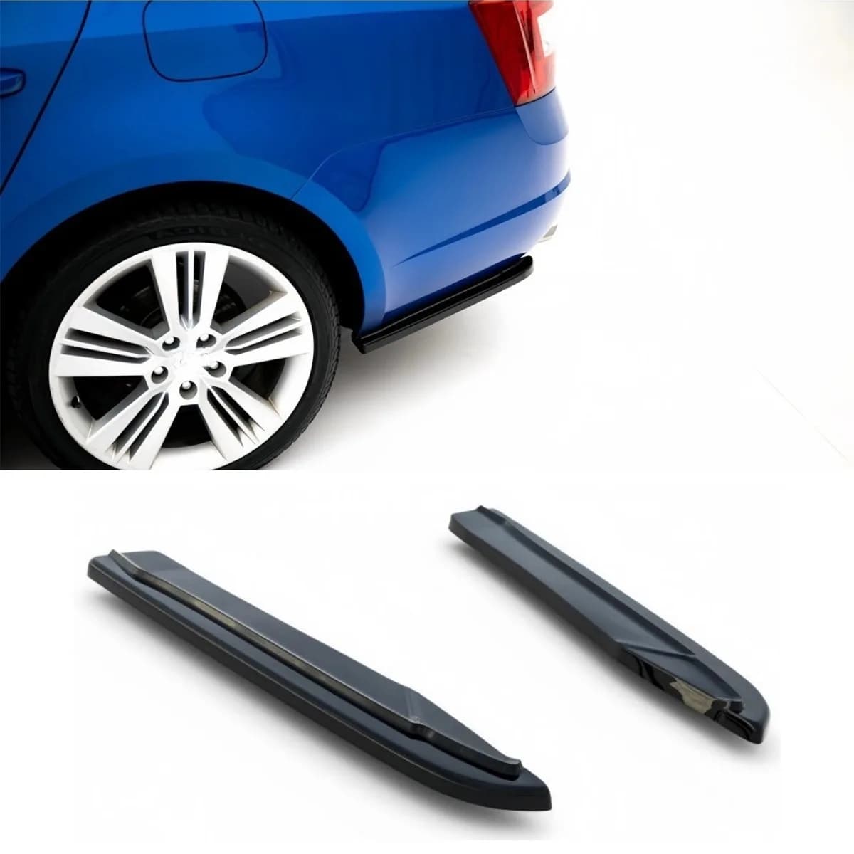 Per Skoda Octavia MK3 RS Hatchback Estate 2013-2019: Splitter Paraurti, Diffusore, Spoiler, Kit Carrozzeria, Protezione Paraurti, Cornice Angolare