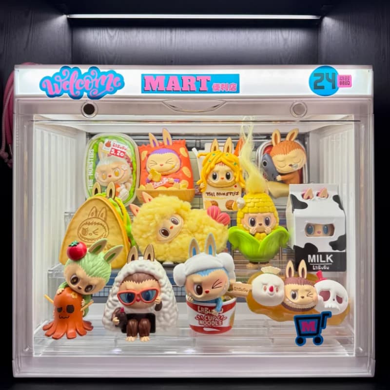 POP MART THE MONSTERS Serie Wacky Mart Blind Box - Busta a Sorpresa con Giocattoli Originali, Bambole, Figure Anime Carine, Ornamenti, Regalo