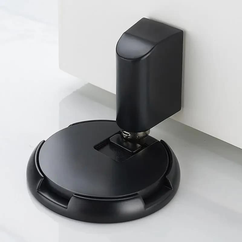 Fermaporta meccanico da pavimento invisibile senza foratura, senza fermaporta magnetico, fermaporta antivento regolabile, mantiene la porta aperta
