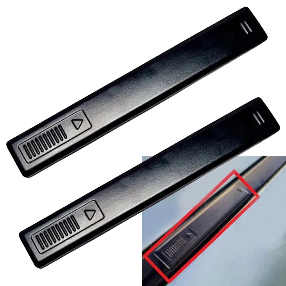 2x Auto Tetto Rail Clip Portapacchi Bar Foro Top Stampaggio Clip di Copertura 78132-68L01 ABS Nero Per SUZUKI SWIFT 2010 Accessori Auto