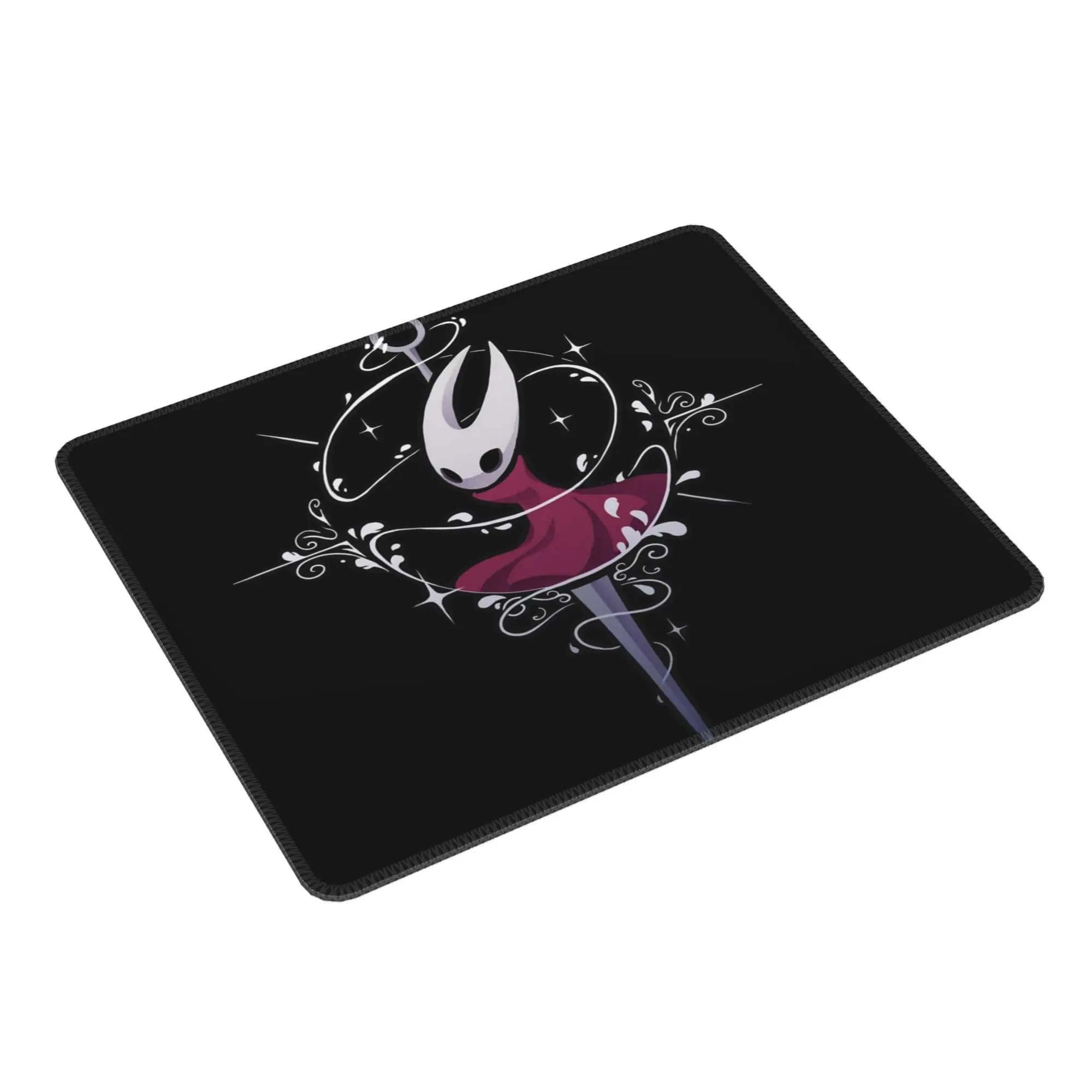 Tappetino per mouse da gioco Hollow Knight Silksong Tappeto per tastiera Tappetino per mouse in gomma naturale antiscivolo per computer