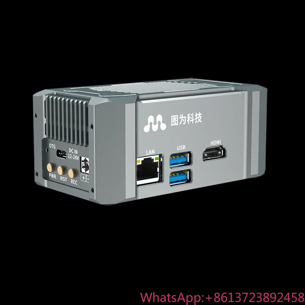 Kit AI Nvidia Jetson Orin Nano Super 67TOPS 8GB con Sistema Ubuntu, Gateway AI Edge ad Alta Potenza di Calcolo per Droni
