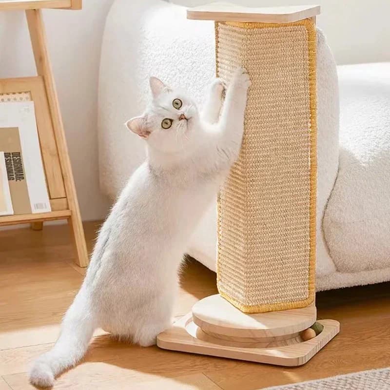 Tappetino antigraffio per gatti in sisal naturale Tappetino antigraffio per gatti Tappetino antigraffio per gatti orizzontale Proteggi divano e tappeti