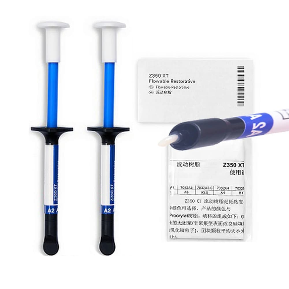 Z350XT Flowable Dental Composite Resin Universal Restorative Body Shade A1/A2/A3/A3.5 Teeth Filling Material Latest Expiry Date