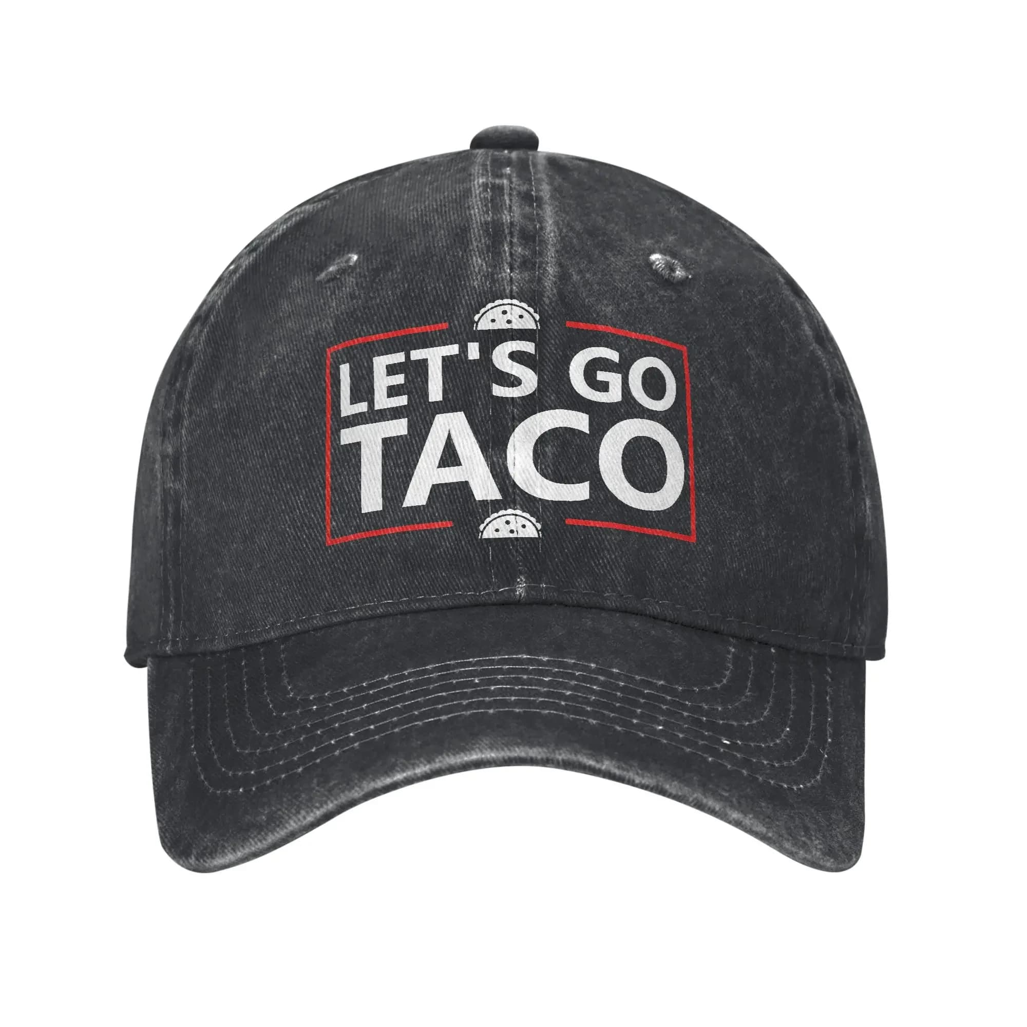 Unisex Let's Go Taco Funny Always Chickens Out Retro Caps Accessories Baseball Cap Retro Trucker Hats Adjustable