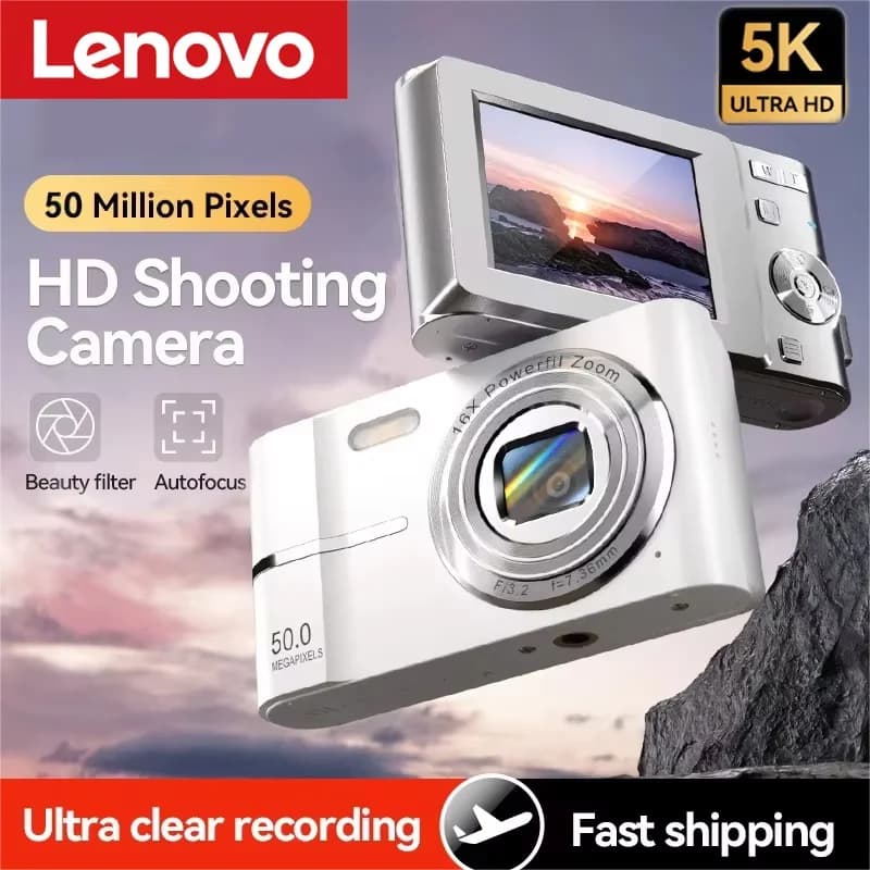Xiaomi 4K Macchina Fotografica Digitale 50MP 16X Studente Macchina Fotografica Esterna Anti-Shake Videocamera Digitale Flash Videoregistratore Piccola Videocamera