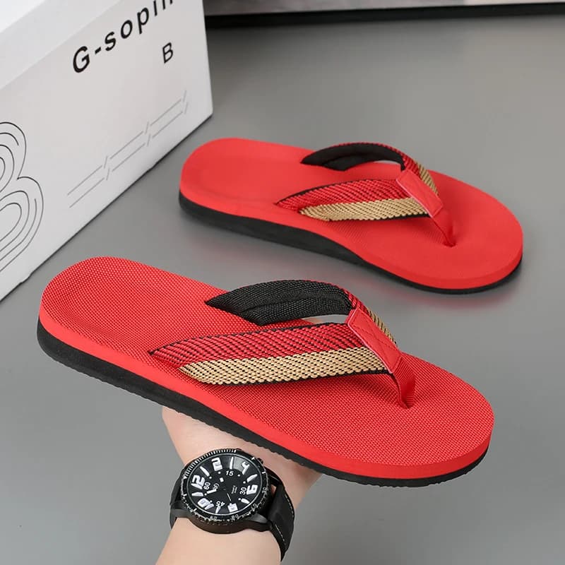Pantofole infradito estive da uomo antiscivolo taglia grande 48 49 50 comode scarpe da spiaggia alla moda sandali per la casa per interni vendita calda