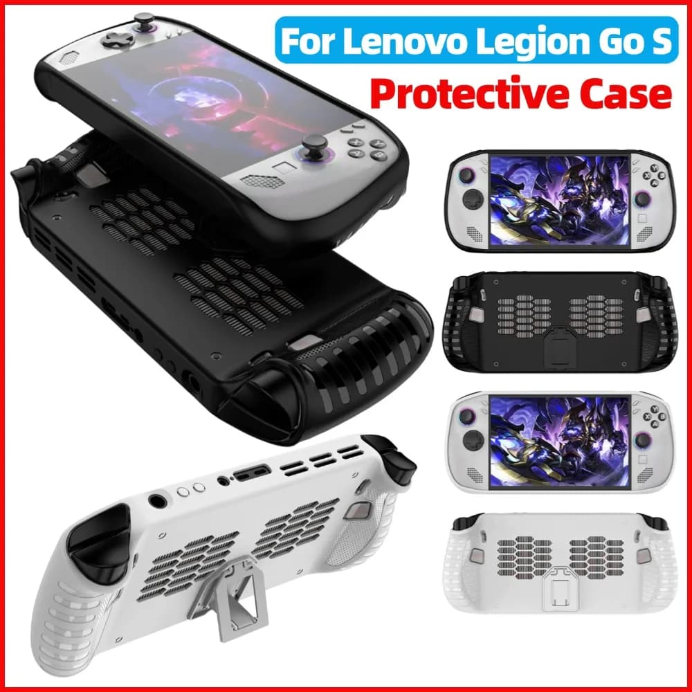 Per Lenovo Legion GO S Custodia per console di gioco Custodia protettiva in TPU morbido antigraffio Custodia protettiva per console portatile antiurto