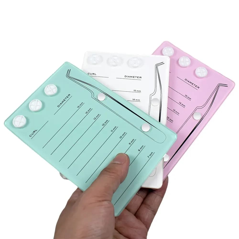 Support for scale extension of eyelashes magnetic panel for acrylic eyelashes with glue cup for Pallet fake eyelashes Pad makeup tools