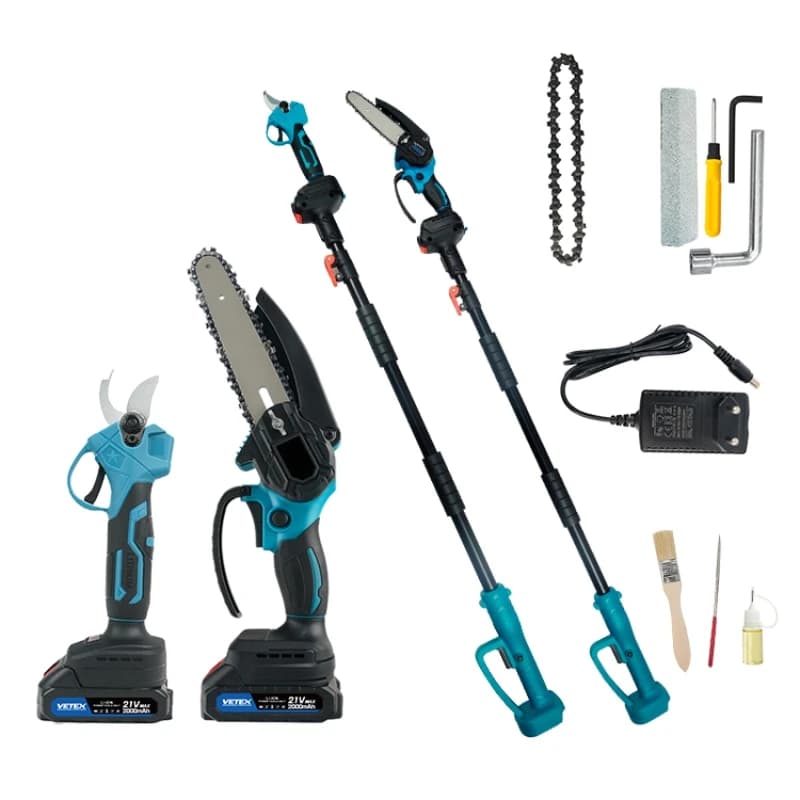 Hot sale Power drills for battery-free electric chain saws 3 IN 1 with set of tools for home garden telescopic pole