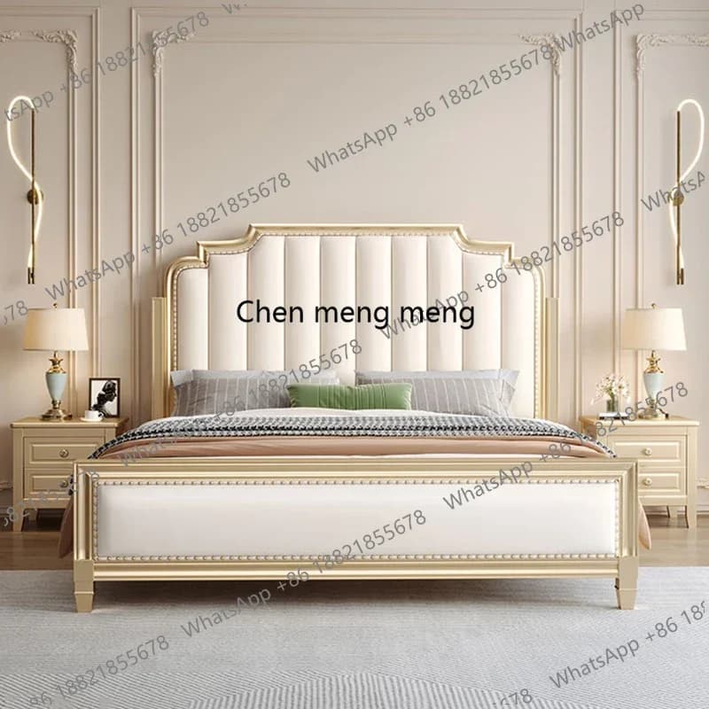 Letto di Lusso Moderno per Camera da Letto, con Testiera Divano, per Uso Umano e Canino, Letto Massaggiante Semplice, Design Europeo, Mobili per il Riposo e Arredamento Lounge