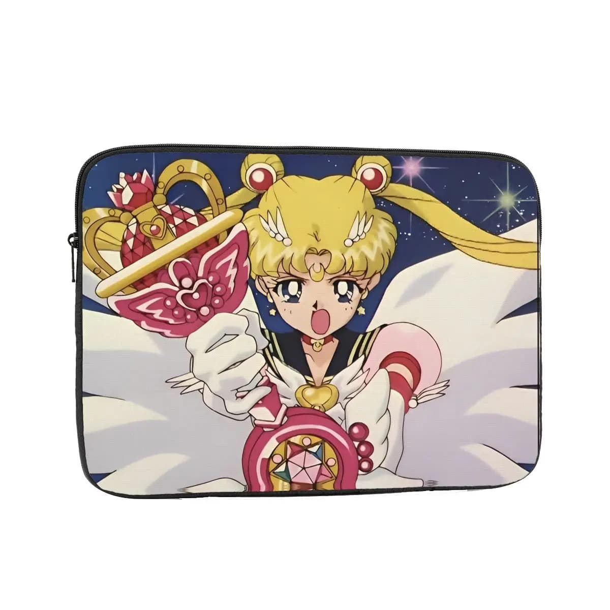 Custodia Protettiva per Laptop e Notebook Sailor Moon Princess Transformation, Borsa Antiurto per Computer 12" 13" 15" 17"