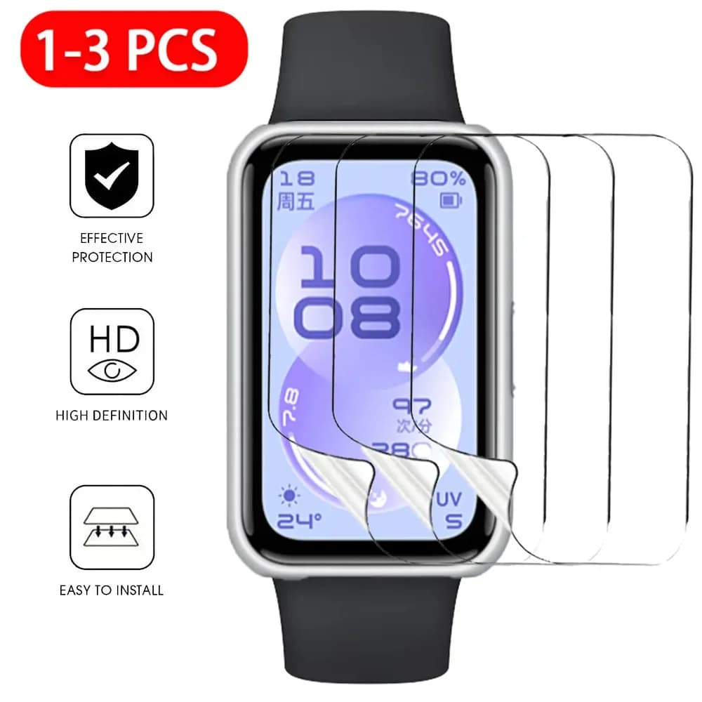 Pellicole per Huawei Band 11 Smartband Protezioni per schermo antigraffio in TPU morbido idrogel per Huawei Band 11 Pro Pellicola protettiva HD