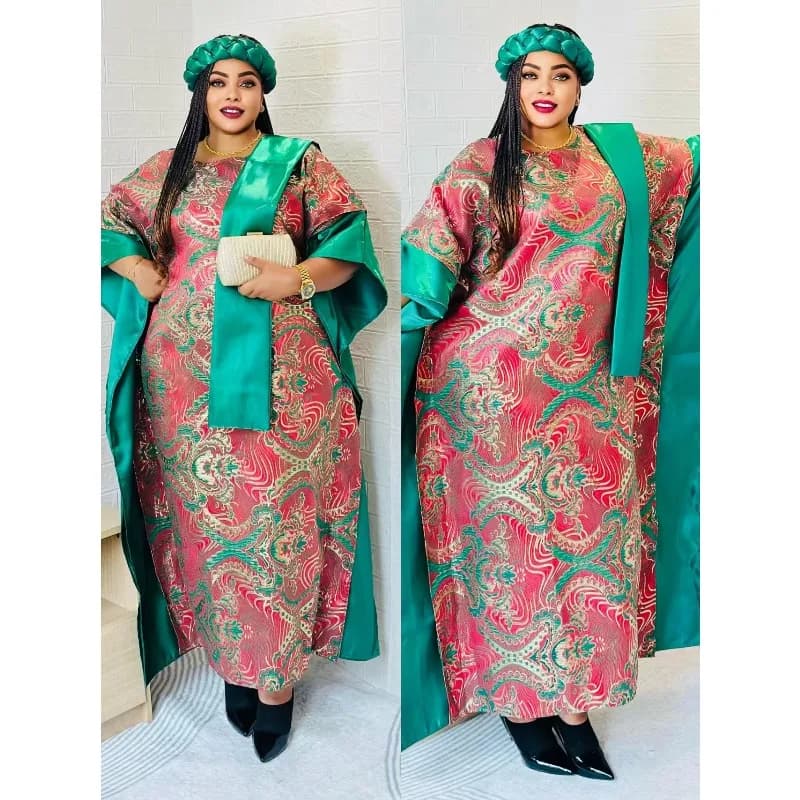 African Dresses for Women Traditional Africa Clothing Dashiki Ankara Outfits Gown Abayas Robe Muslim Kaftan Maxi Long Dress 2025