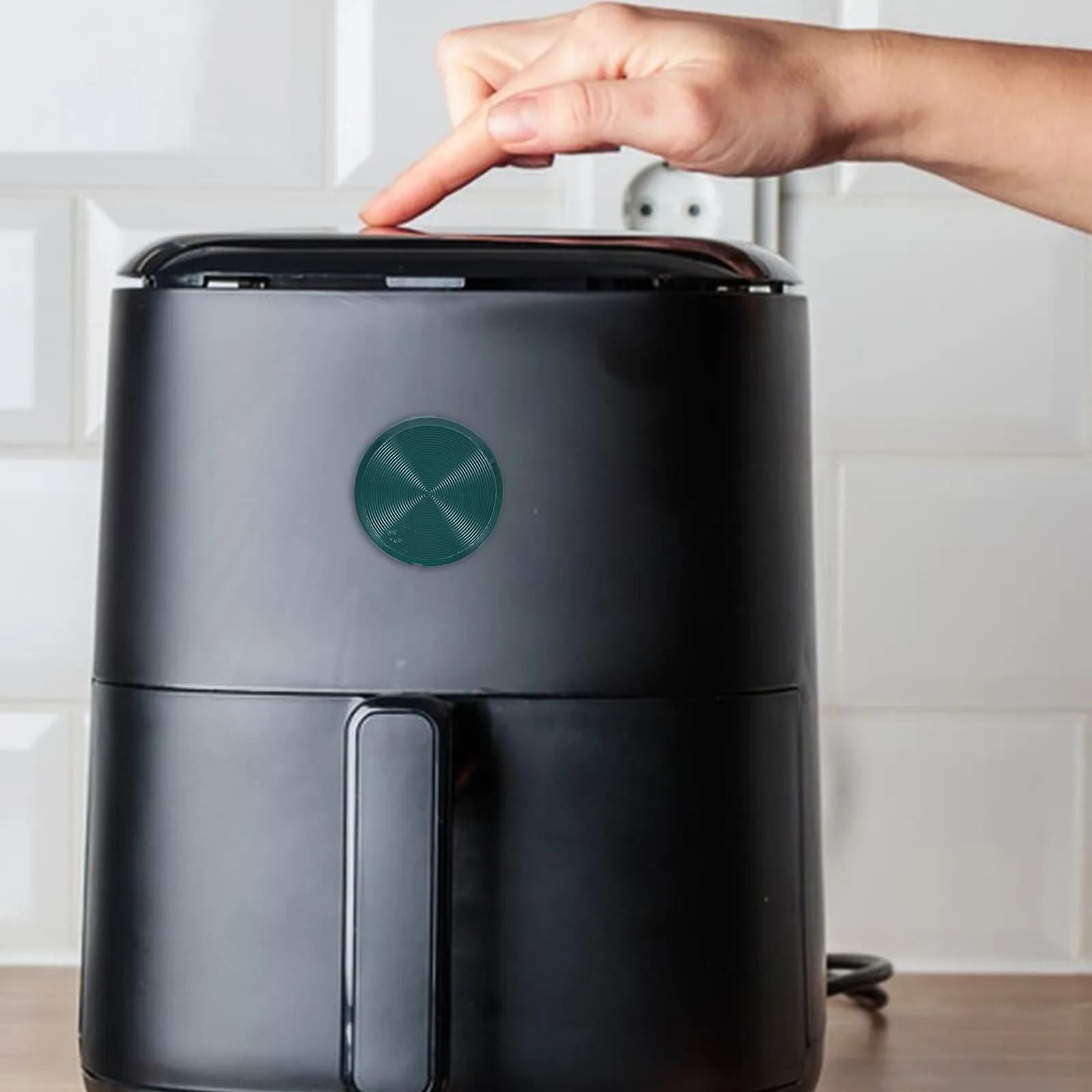 2 Pezzi Manopola di Controllo Timer Friggitrice ad Aria, Ricambio in Plastica, Pulsante di Controllo, Ricambi per Friggitrice ad Aria, Elettrodomestico da Cucina