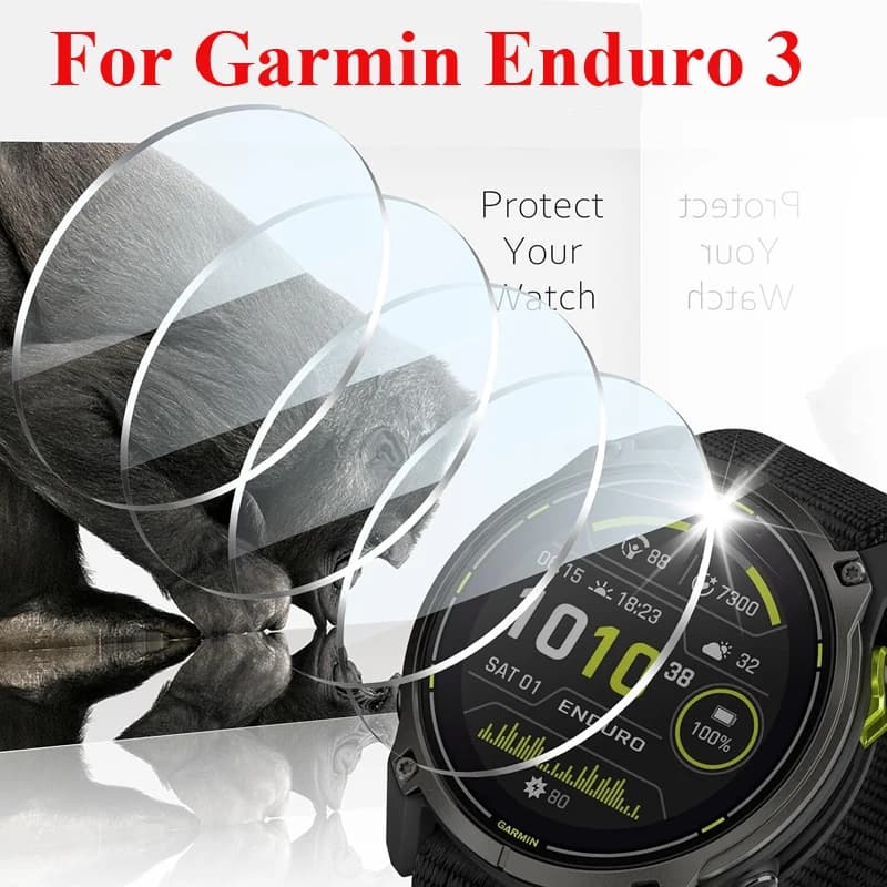 Tempered Glass Film for Garmin Enduro 3 Smartwatch Screen Protector Glass Protective Film Accessories for Garmin Enduro 3