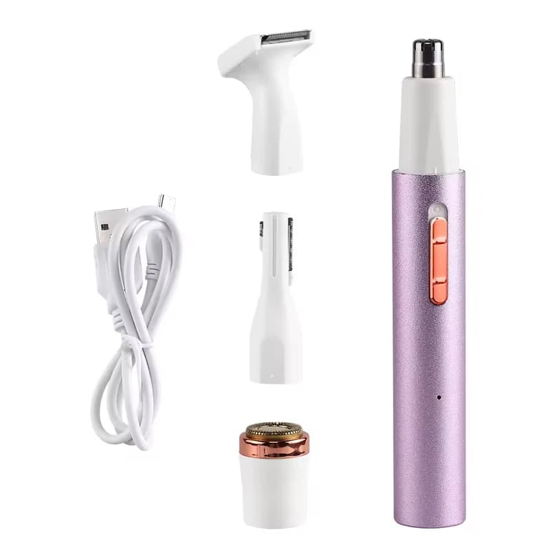 Women's Razor Hair Removal Earrings Shaving Machine Face Barba Eyebrow Naso Trimmer