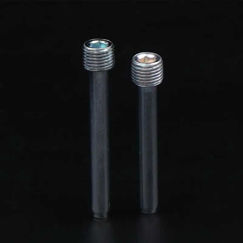 53/58mm Motorcycle Brake Pad Guide Pin, M10 Thread, 10mm Pitch, Hexagonal