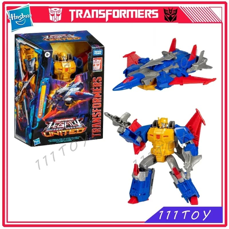 In Magazzino Hasbro Transformers Giocattoli Classici Legacy United Voyager Classe Metalhawk Action Figure Robot Giocattolo Da Collezione Regalo Hobbie