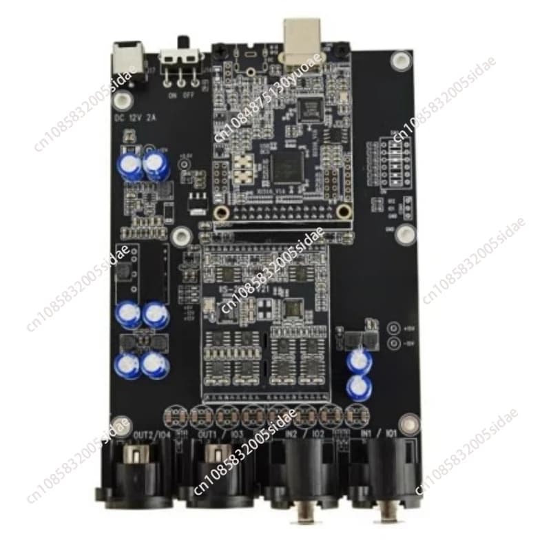 Scheda audio USB ASIO Scheda di acquisizione XMOS Indicatore di riproduzione della registrazione a 2 canali Misurazione ES9018 ES9822