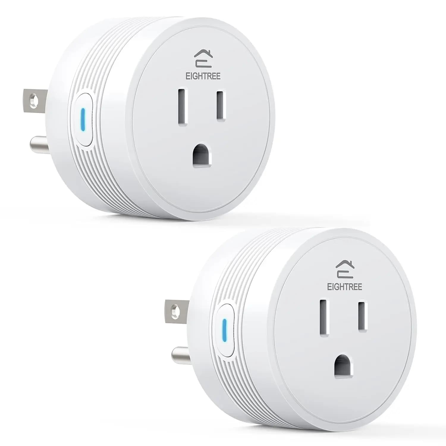 Presa Intelligente 2025 15A, Bluetooth e WiFi, Compatibile con Alexa e Google, Controllo Remoto con Timer, Solo 2.4GHz