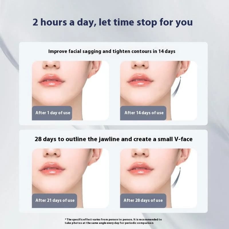 Benda Modellante Viso e Guance a V, Maschera Lifting Anti-Rughe, Fascia per Lifting del Viso, Mask Night Beauty and Health