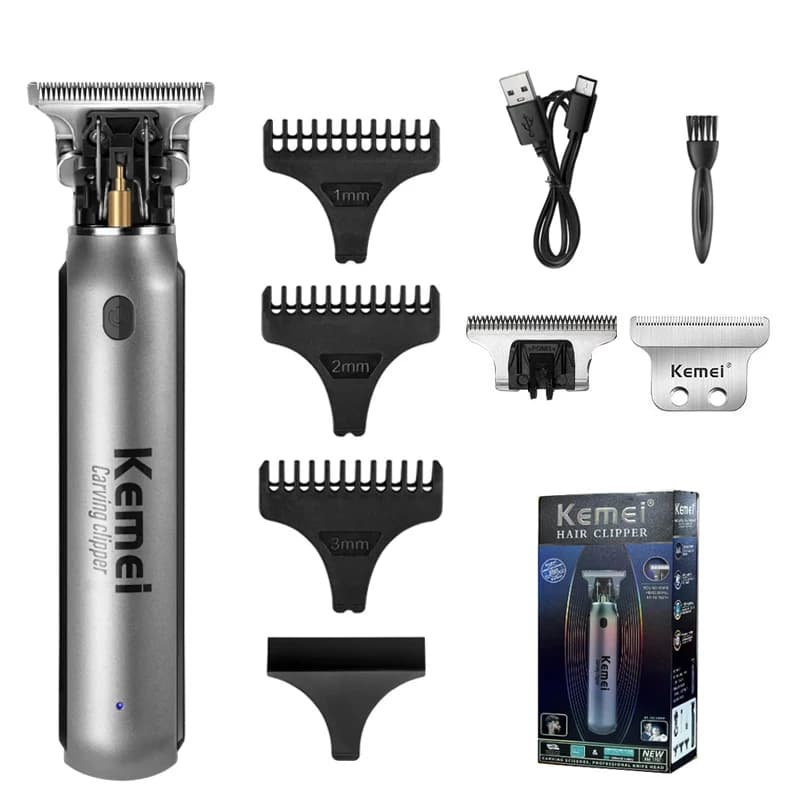 Professional electric haircut KEMEI for men, haircuts and beard without wire, haircut, rechargeable set, Km-1757
