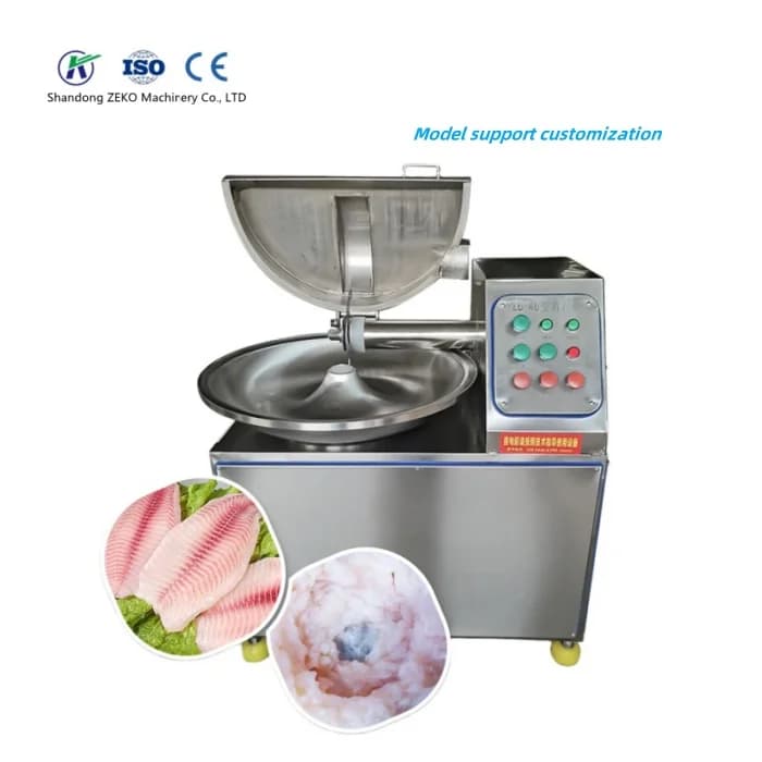 Commercial industrial meat bowl cutter, sausage meat mixer, blender, mixer