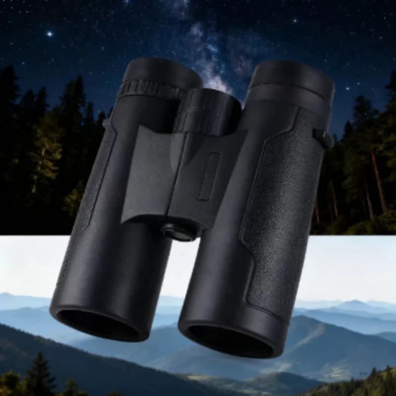Potente binocolo 10x42: ottica ad alte prestazioni in stile classico, adatta per gli appassionati all'aperto