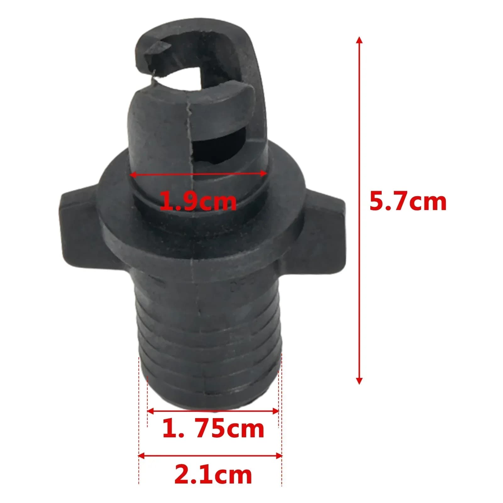 Per kayak Adattatore valvola aria Accessori valvola Barca d'assalto per paddle Accessori valvola tavola da surf Barca d'assalto
