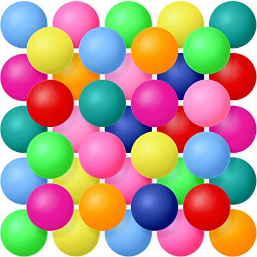 Confezione da 300 Palline da Ping Pong 2.4g 40 mm, Palline Rimbalzanti per Decorazioni Festa, Intrattenimento, Giochi, Arti e Sport A