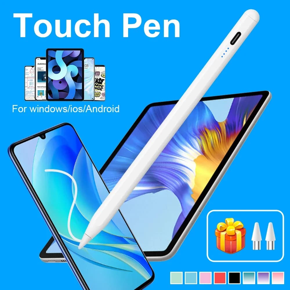 Penne stilo attive per Xiaomi pad 7 pro Redmi Pad se 8.7 Lenovo M11 iPad 10 tb138fc Touch Stylus per iOS/Android Phone Tablet