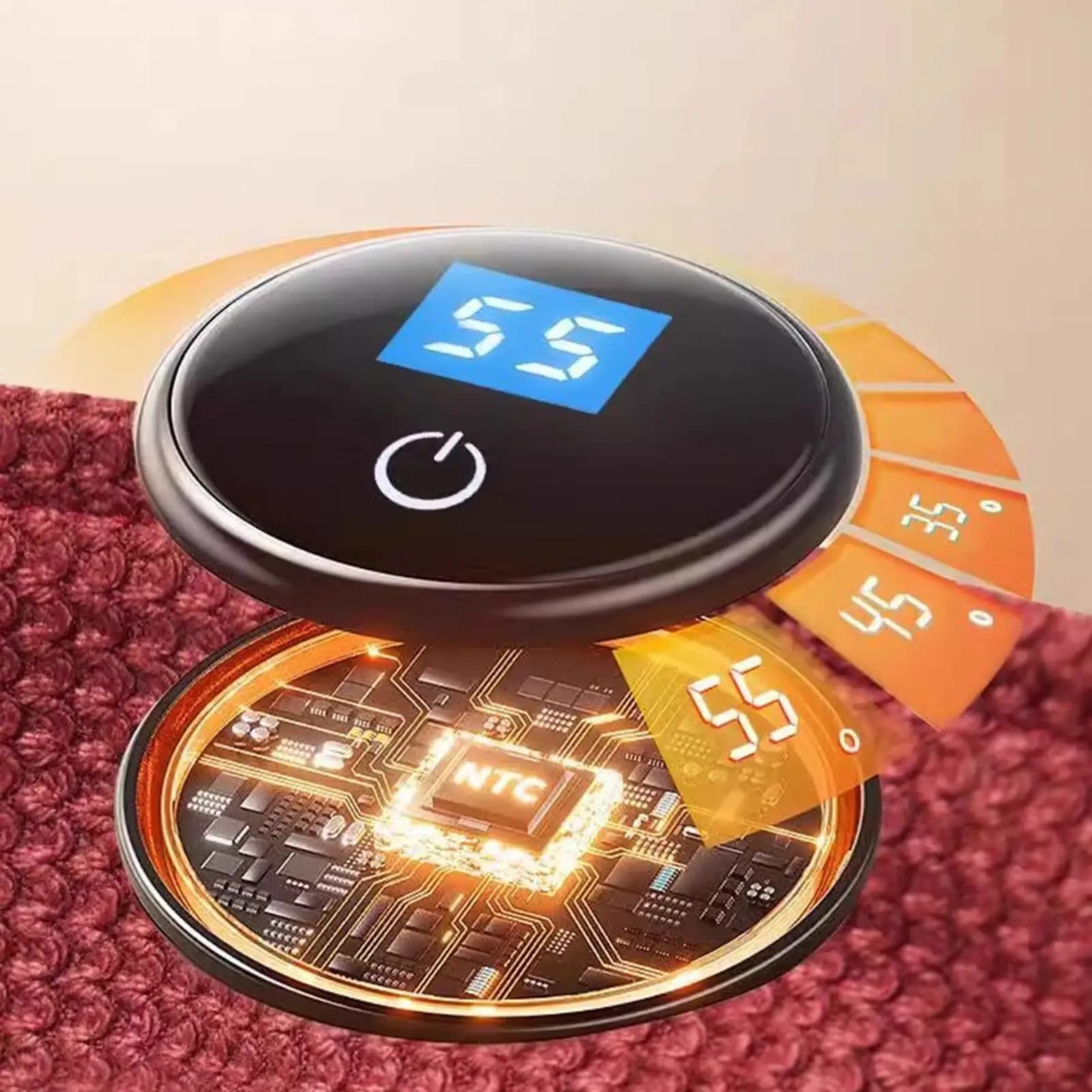 Coperta elettrica riscaldante Scialle avvolgente pieghevole Coperta riscaldata tramite USB per campeggio Viaggi Inverno Auto Ufficio esterno notturno